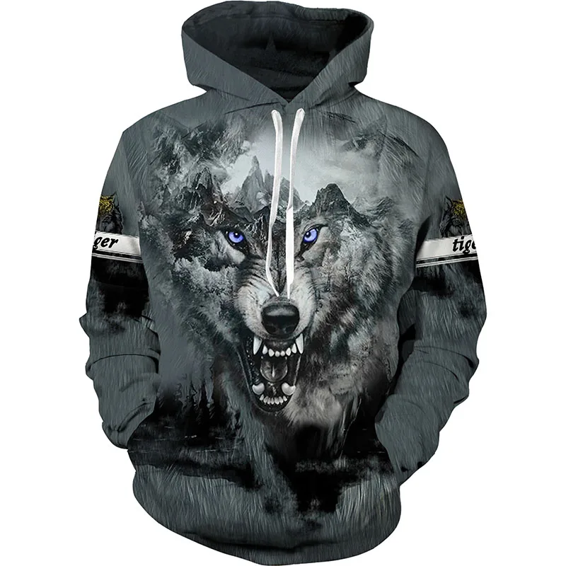 Autumn and winter fashion fashion 3D sweatshirt men's/women's hoodie with hat printing ferocious wolf hooded top plus size 6XL n
Autumn and winter fashion fashion 3D sweatshirt men's/women's hoodie with hat printing ferocious wolf hooded top plus size 6XL n