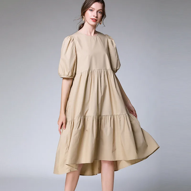 Women Cotton Linen Irregular Long Dress Ladies Summer Puff Sleeve Beach Dress Sweet Girl Party Dress Hot Fashion Vestidos M-2XL
Women Cotton Linen Irregular Long Dress Ladies Summer Puff Sleeve Beach Dress Sweet Girl Party Dress Hot Fashion Vestidos M-2XL