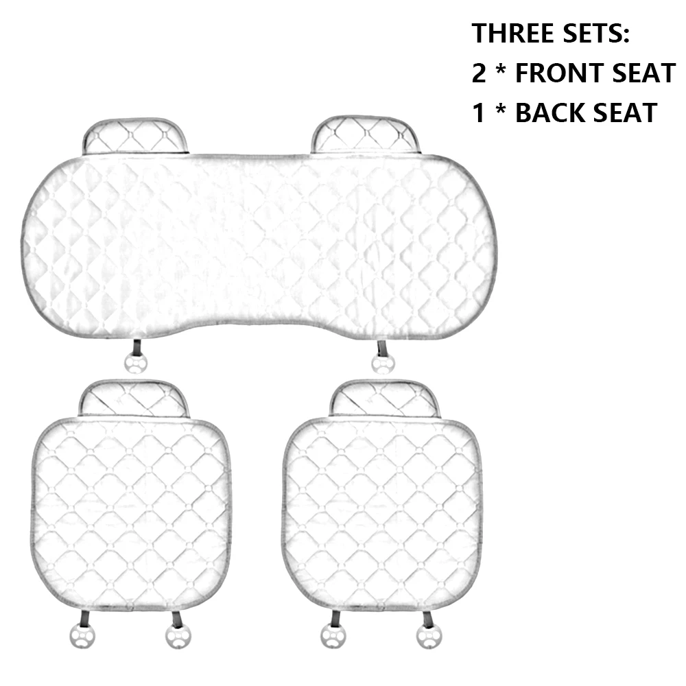 Black Car Seat Covers Set Breathable Universal Auto Seat Cover Automobile Front Back Protect Pads Cushion Interior Accessories
Black Car Seat Covers Set Breathable Universal Auto Seat Cover Automobile Front Back Protect Pads Cushion Interior Accessories