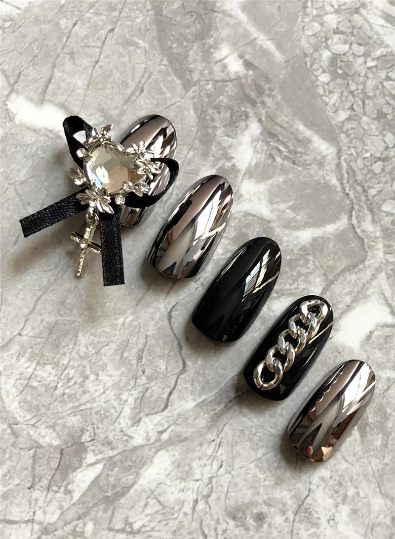 2021 Fake Nails Soot Bowknot Wear Nail Stickers Finished Nails 24 Pieces of Nail Stickers With Glue FRE-Drop
2021 Fake Nails Soot Bowknot Wear Nail Stickers Finished Nails 24 Pieces of Nail Stickers With Glue FRE-Drop