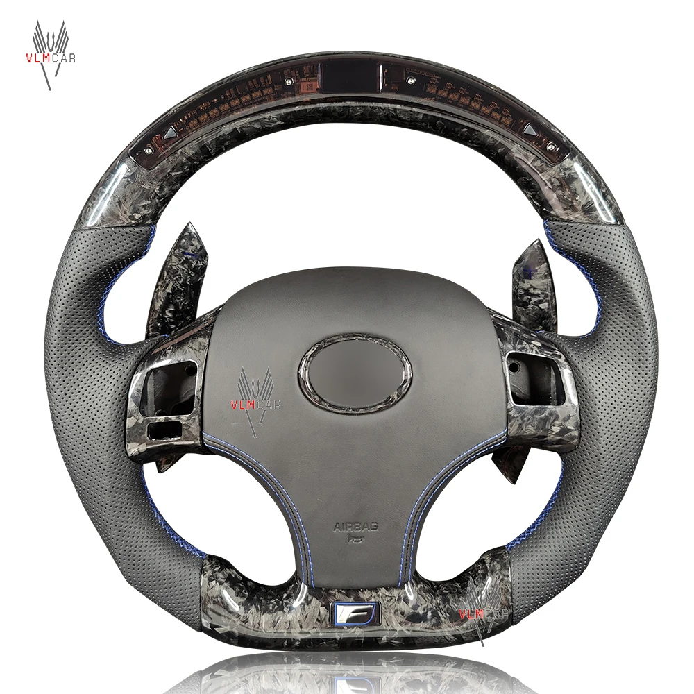 VLMCAR For Lexus IS ISF 2006 2007 2008 2009 Carbon Fiber Steering Wheel Car Accessories Led Light Support Private Customization
VLMCAR For Lexus IS ISF 2006 2007 2008 2009 Carbon Fiber Steering Wheel Car Accessories Led Light Support Private Customization
