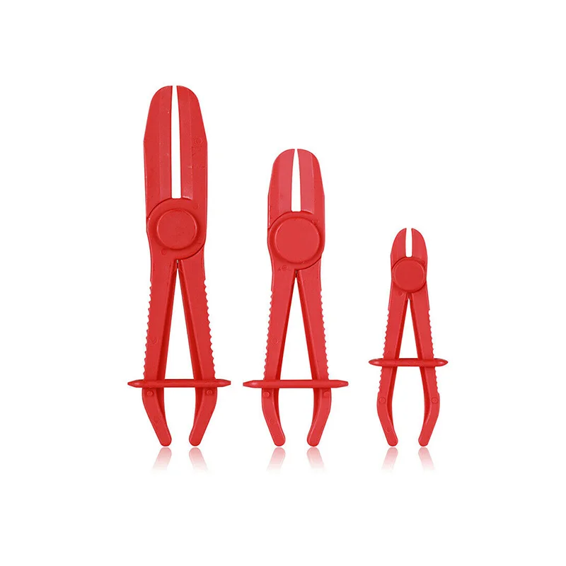 3Pcs/Set Plastic Hose Clamp Tool Set Brake Fuel Water Line Clamp Pliers Hands Free Tool Car Repair Tools Hose Pliers
3Pcs/Set Plastic Hose Clamp Tool Set Brake Fuel Water Line Clamp Pliers Hands Free Tool Car Repair Tools Hose Pliers