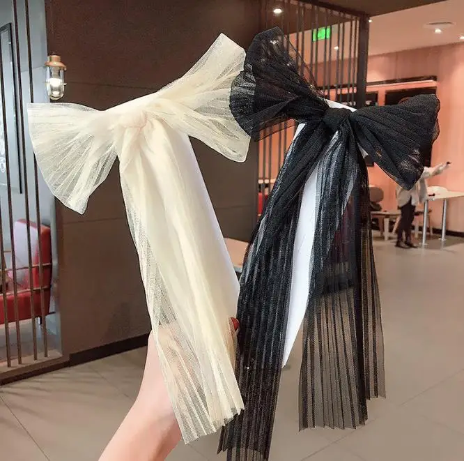 1Pcs Girls Women Super Fairy Forest Mesh Yarn Bow Hairpin Streamer Spring Top Clip Headdress Ancient Style Hair Accessories
1Pcs Girls Women Super Fairy Forest Mesh Yarn Bow Hairpin Streamer Spring Top Clip Headdress Ancient Style Hair Accessories