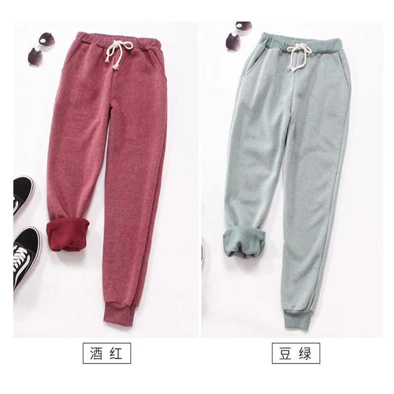 2020 Autumn Winter Women Fleece Sweatpants Trousers Casual Thick Velvet Loose Cashmere Sweatpants Tracksuit Pants PP-574
2020 Autumn Winter Women Fleece Sweatpants Trousers Casual Thick Velvet Loose Cashmere Sweatpants Tracksuit Pants PP-574