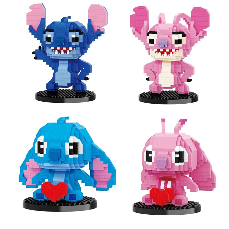 Фигурки из мультфильмов Disney Лило и Ститч, микро-алмазные блоки, инопланетянин, монстр, ангел, строительный кирпич, обучающая игрушка, наноки...
Фигурки из мультфильмов Disney Лило и Ститч, микро-алмазные блоки, инопланетянин, монстр, ангел, строительный кирпич, обучающая игрушка, наноки...