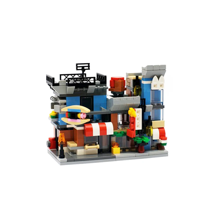 MOC Toys City Street Scene Detective Room House Building Blocks Mini Modular Construction Block Model for Kids Children Gift
MOC Toys City Street Scene Detective Room House Building Blocks Mini Modular Construction Block Model for Kids Children Gift