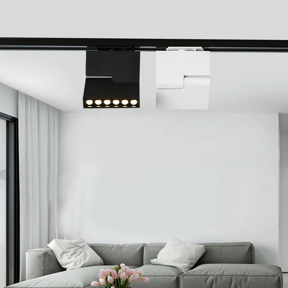 6W 12W COB LED Track Light Spot Light Ceiling Mounted Rail Track Lamp Decorative Led Spotlight Track Lighting for Shop 
6W 12W COB LED Track Light Spot Light Ceiling Mounted Rail Track Lamp Decorative Led Spotlight Track Lighting for Shop