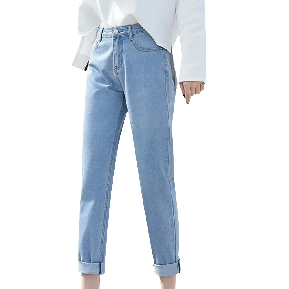 New Summer Autumn Women Jeans Fashion Trousers Ladies High Waist Jeans Straight Loose Casual Long Pants Jeans Mujer
New Summer Autumn Women Jeans Fashion Trousers Ladies High Waist Jeans Straight Loose Casual Long Pants Jeans Mujer