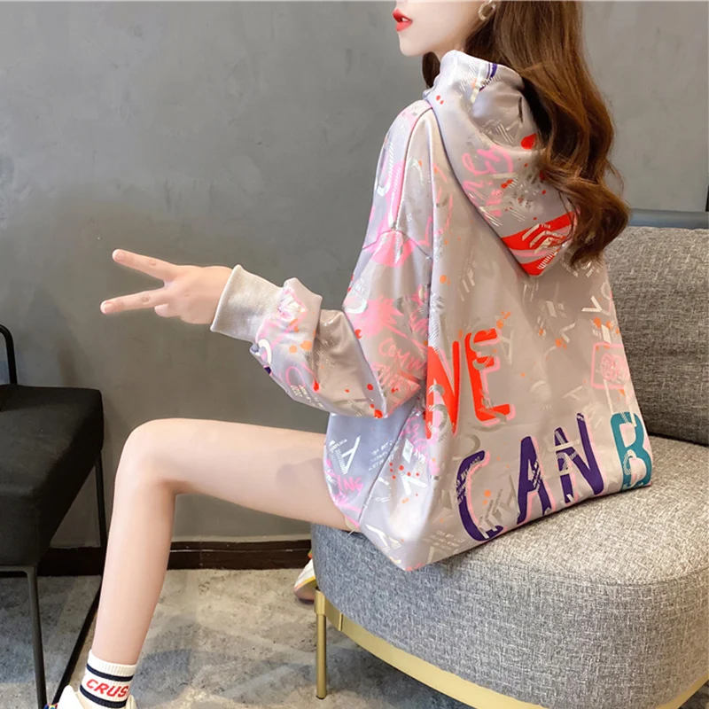 #1805 Harajuku Hooded Sweatshirts Women Loose Printed Hoodies Women Harajuku Streetwear Long Hoodie Oversized Spring Autumn 2021
#1805 Harajuku Hooded Sweatshirts Women Loose Printed Hoodies Women Harajuku Streetwear Long Hoodie Oversized Spring Autumn 2021