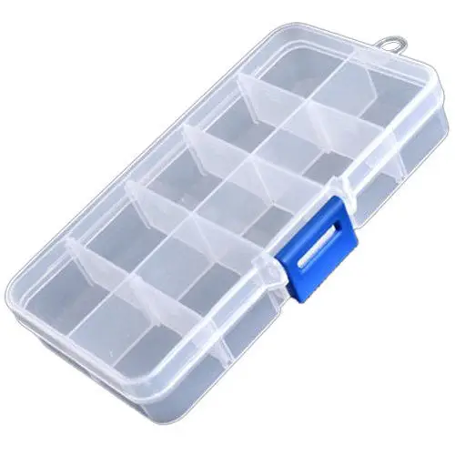 10 Grids Empty Clear Plastic Nail Art Tips Beads Storage Box Divided Gems Rhinestone Case
10 Grids Empty Clear Plastic Nail Art Tips Beads Storage Box Divided Gems Rhinestone Case