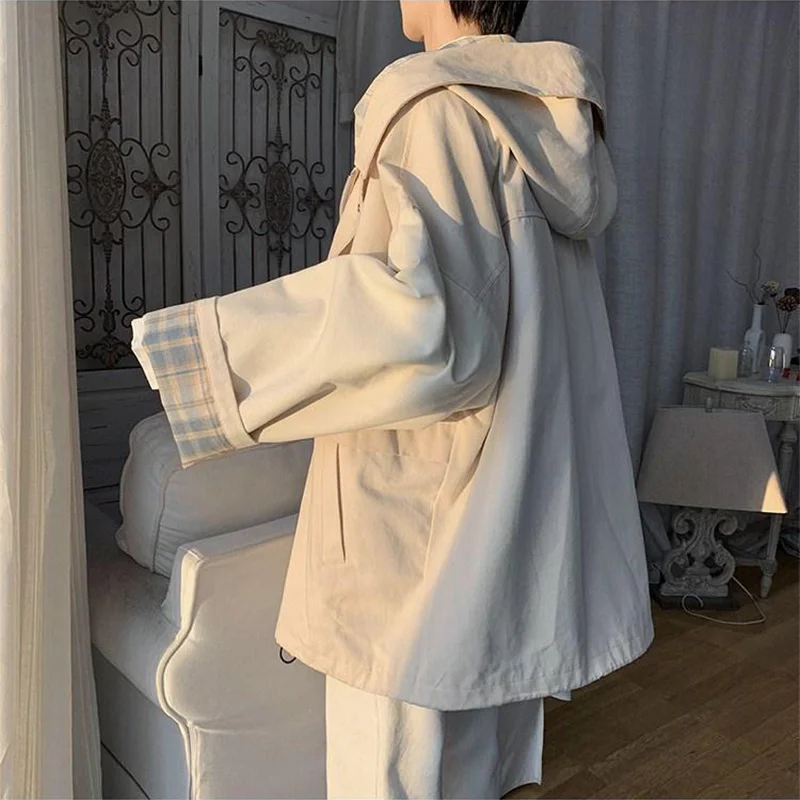 Women Jackets Zipper Hooded Boyfriend Loose Leisure Korean Wind-proof Students Ladies Outerwear Harajuku Plus Size
Women Jackets Zipper Hooded Boyfriend Loose Leisure Korean Wind-proof Students Ladies Outerwear Harajuku Plus Size