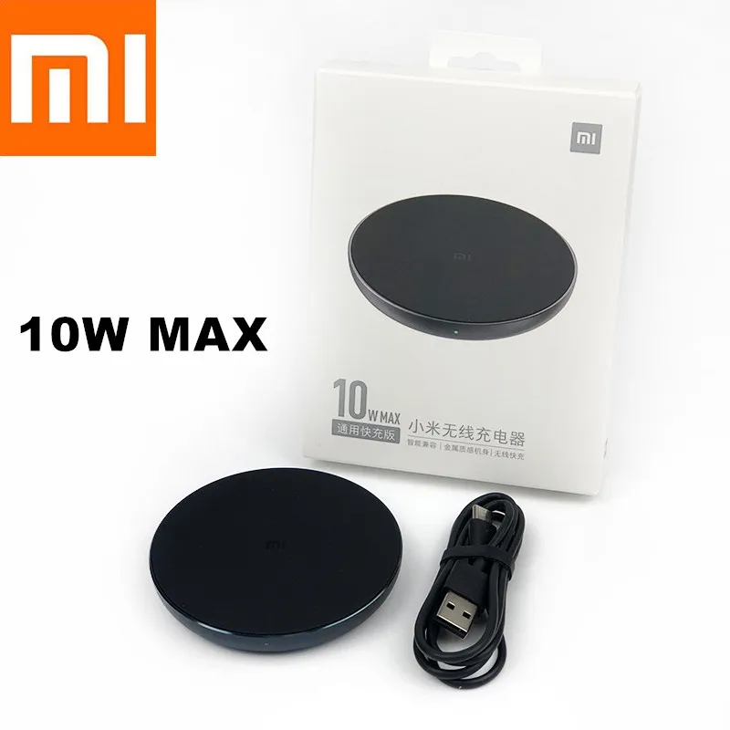 Оригинальное умное Беспроводное зарядное устройство XiaoMi Qi 10 Вт Usb type c кабель Epp
