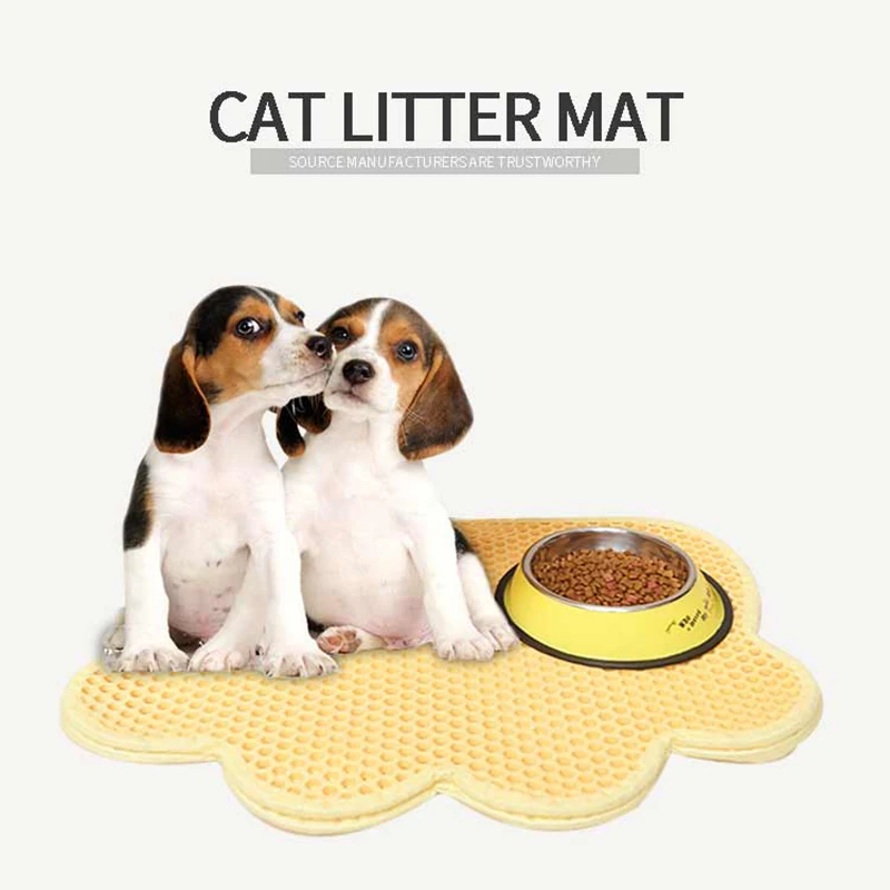 Multiple Colors Pet Cat Litter Mat Double Layer EVA Non-slip Pad Cat Sand Waterproof Clean Pad Cats Food Clean Accessories
Multiple Colors Pet Cat Litter Mat Double Layer EVA Non-slip Pad Cat Sand Waterproof Clean Pad Cats Food Clean Accessories