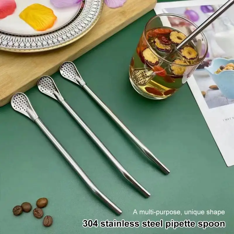 Washable Drinking Straw Filter Handmade Yerba Mate Tea Straws Stainless Steel Drinking Straw Spoon Tea Filter Bar Accessories
Washable Drinking Straw Filter Handmade Yerba Mate Tea Straws Stainless Steel Drinking Straw Spoon Tea Filter Bar Accessories