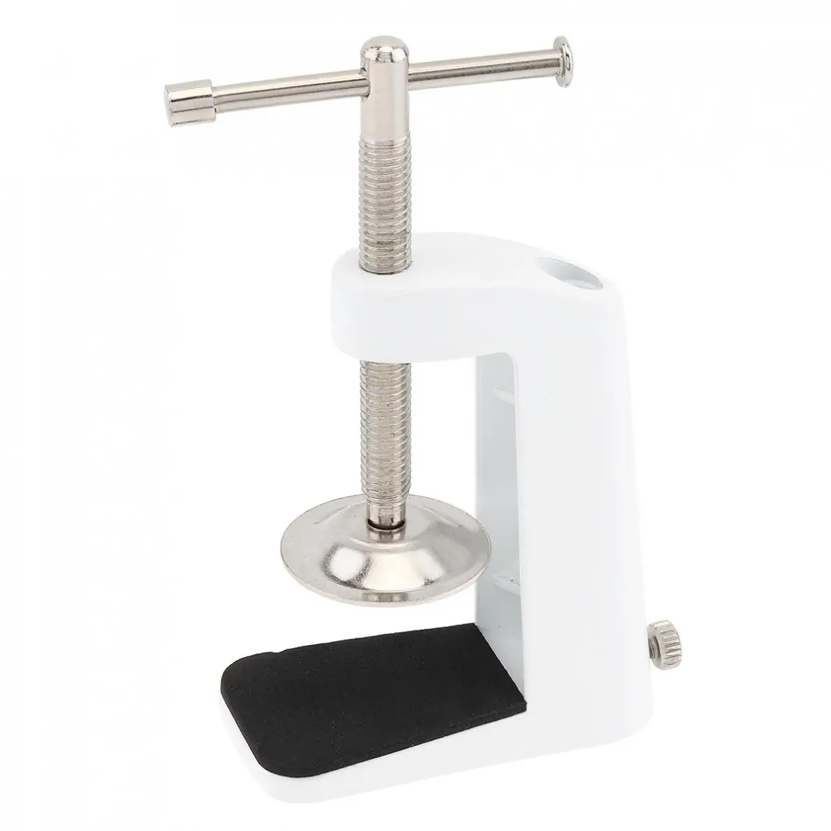 Cantilever Bracket Clamp Holder Metal Desk Lamp Clip Fittings Base Hose with 12MM Hole Diameter and Non-slip Mat for Mic Stand 
Cantilever Bracket Clamp Holder Metal Desk Lamp Clip Fittings Base Hose with 12MM Hole Diameter and Non-slip Mat for Mic Stand