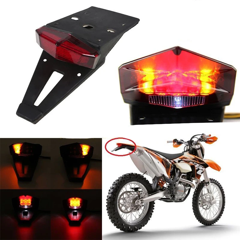 LED Rear Fender Brake Tail Light Turn Signal Light For Motorcycle Motor Dirt Bike Off-road Day Running Lamp
LED Rear Fender Brake Tail Light Turn Signal Light For Motorcycle Motor Dirt Bike Off-road Day Running Lamp
