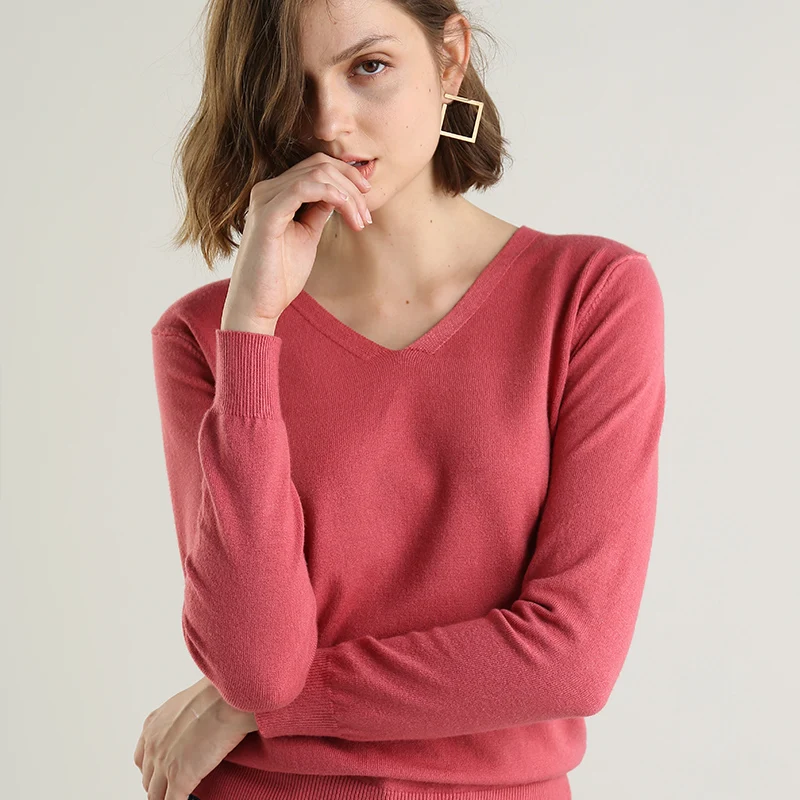 Cashmere Sweater Women Knitted Jumper top Pull Femme Hiver 2020 Autumn Winter Elegant Office Lady V Neck Pullover Sweaters 
Cashmere Sweater Women Knitted Jumper top Pull Femme Hiver 2020 Autumn Winter Elegant Office Lady V Neck Pullover Sweaters