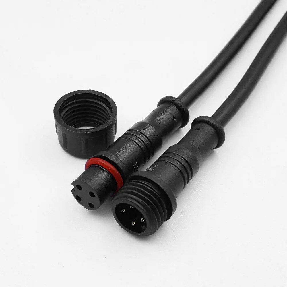 10Pairs 4Pin 24AWG IP65 Black Waterproof LED Strips Cable Wire Connector OD 4mm
10Pairs 4Pin 24AWG IP65 Black Waterproof LED Strips Cable Wire Connector OD 4mm