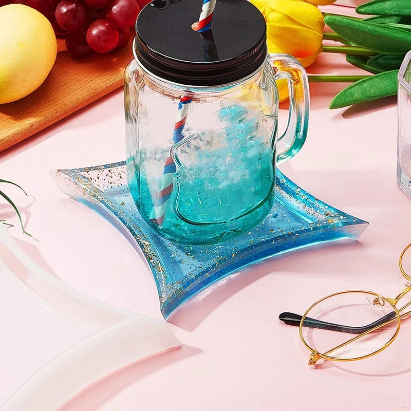 2 Pieces Coaster Silicone Mold Irregular Resin Coaster Molds Craft Jewelry Making Tools Epoxy Resin Silicone Mold
2 Pieces Coaster Silicone Mold Irregular Resin Coaster Molds Craft Jewelry Making Tools Epoxy Resin Silicone Mold