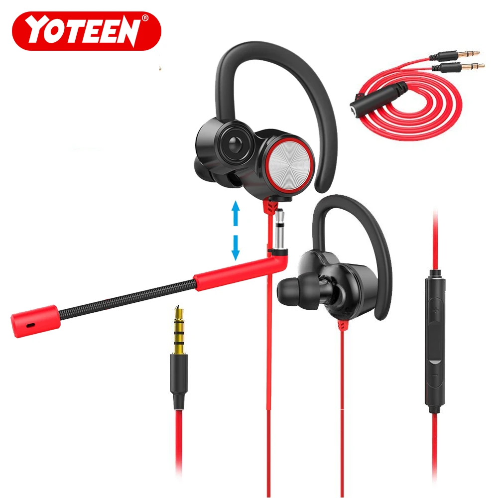 3.5mm Jack Gaming Earphone Adjust Removable Mic Hands Free Chatting Dual Dynamic Drivers Wired Earphone for Nintendo Switch
3.5mm Jack Gaming Earphone Adjust Removable Mic Hands Free Chatting Dual Dynamic Drivers Wired Earphone for Nintendo Switch