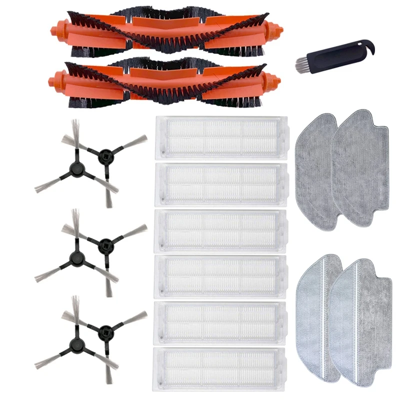 SANQ Main Brush Hepa Filter Side Brush Mop Cloth for Xiaomi Mijia STYJ02YM Mi Mop for Viomi V2 PRO V3 SE V-RVCLM21B
SANQ Main Brush Hepa Filter Side Brush Mop Cloth for Xiaomi Mijia STYJ02YM Mi Mop for Viomi V2 PRO V3 SE V-RVCLM21B