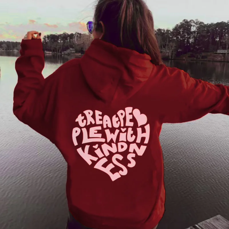 TPWK Hoodie Fashion Tops Treat People with Kindness Hoodie Kawaii Sweatshirts Vintage Women Autumn Clothing Aesthetic
TPWK Hoodie Fashion Tops Treat People with Kindness Hoodie Kawaii Sweatshirts Vintage Women Autumn Clothing Aesthetic