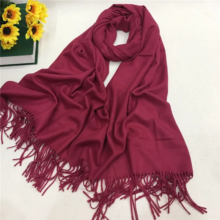 Winter Warm Scarf Solid Thick Women Cashmere Scarves Neck Head Warm Hijabs Pashmina Lady Shawls And Wraps Bandana Tassel
Winter Warm Scarf Solid Thick Women Cashmere Scarves Neck Head Warm Hijabs Pashmina Lady Shawls And Wraps Bandana Tassel