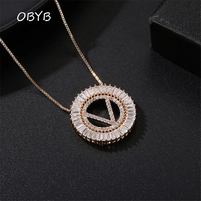 Hot Sale Women Girls Initial Letter Necklace Letters Charm Gold Name Necklace Pendant Top Quality Copper Zircon Jewelry Gift
Hot Sale Women Girls Initial Letter Necklace Letters Charm Gold Name Necklace Pendant Top Quality Copper Zircon Jewelry Gift