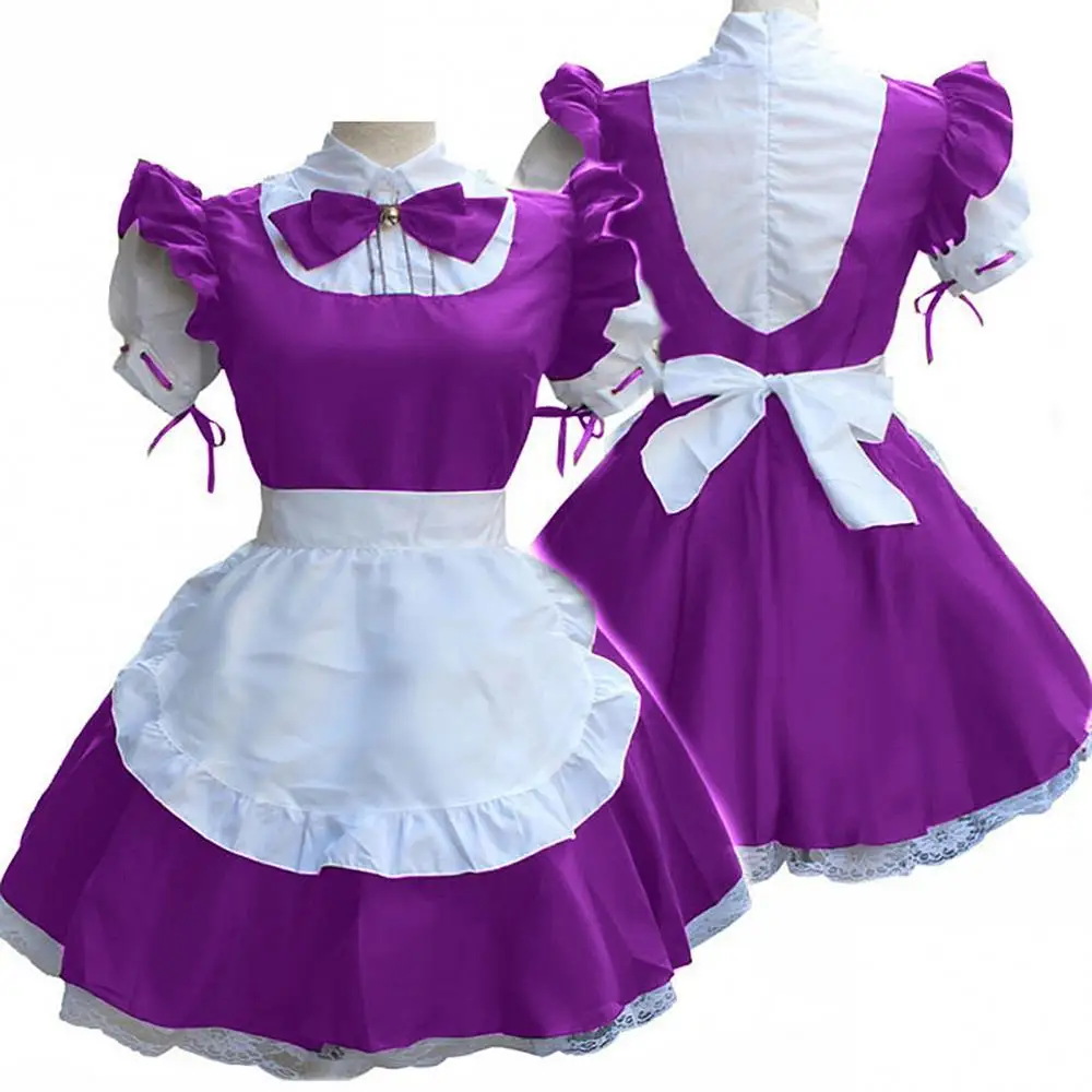 Women Maid Outfit Anime Long Dress Black and White Apron Dress Lolita Dresses Men Cafe Costume Cosplay Costume Горничная Mucama
Women Maid Outfit Anime Long Dress Black and White Apron Dress Lolita Dresses Men Cafe Costume Cosplay Costume Горничная Mucama