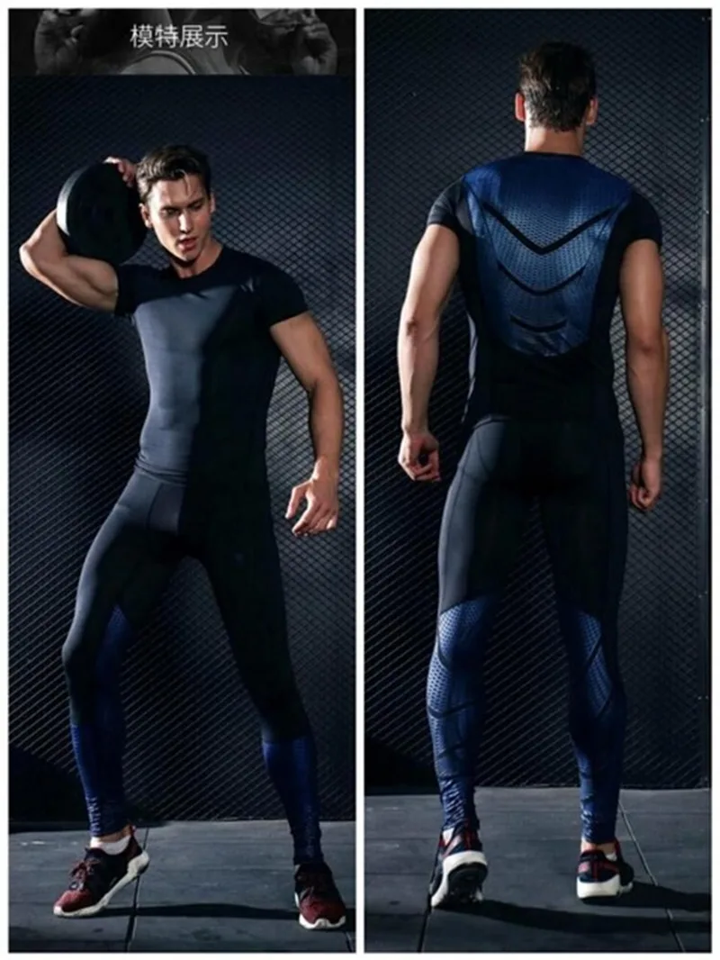 New Men T shirts Pants MMA Long Sleeve T-shirt Men's Compression Shirts Fitness Bodybuilding Clothes MMA Rashguard Sport Suit
New Men T shirts Pants MMA Long Sleeve T-shirt Men's Compression Shirts Fitness Bodybuilding Clothes MMA Rashguard Sport Suit
