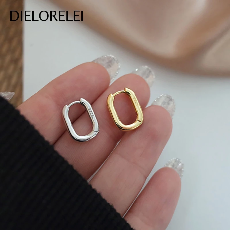 DIELORELEI 925 Sterling Silver Niche Girls Minimalist Hoop Earrings Eliminates Metal Allergies Simple Prevent Allergy Jewelry
DIELORELEI 925 Sterling Silver Niche Girls Minimalist Hoop Earrings Eliminates Metal Allergies Simple Prevent Allergy Jewelry