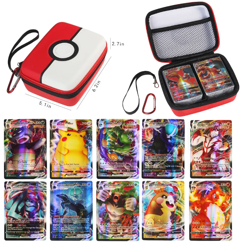 2022 Pokemon TCG Cards package Storage Bag Trading Cards Collection Holds Game pokemon trading cards collection Cards
2022 Pokemon TCG Cards package Storage Bag Trading Cards Collection Holds Game pokemon trading cards collection Cards