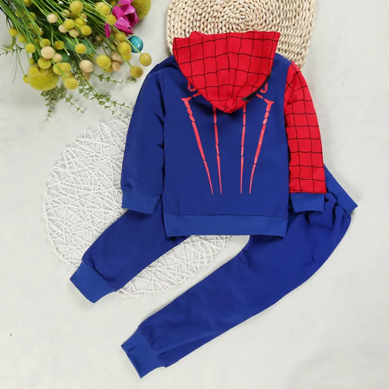 Marvel Comic Classic Spiderman Child Costume Sports Suit Girl Kids Coat+Pant 2 Pcs Set Spring Tracksuits Baby Boys Clothing Sets
Marvel Comic Classic Spiderman Child Costume Sports Suit Girl Kids Coat+Pant 2 Pcs Set Spring Tracksuits Baby Boys Clothing Sets
