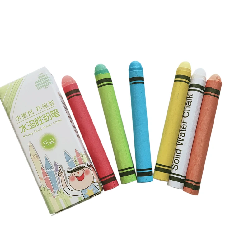 12/18/30Pcs Chalk Water-Soluble Dustless Erasable Solid Chalk for Children Kids Graffiti AS99 
12/18/30Pcs Chalk Water-Soluble Dustless Erasable Solid Chalk for Children Kids Graffiti AS99