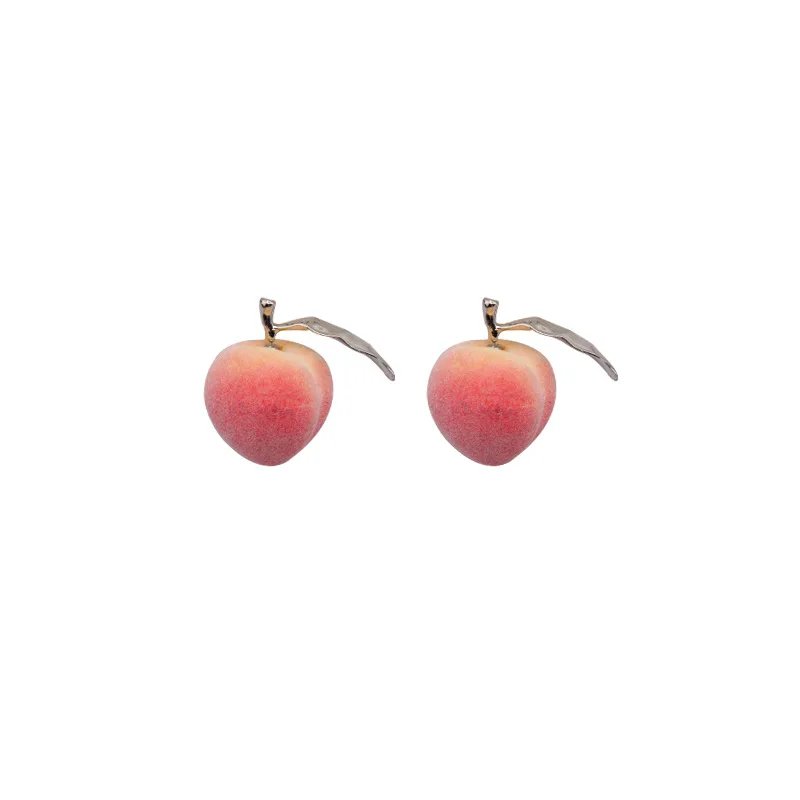 Kawaii Large Peach Studs Earring Fruit Jewelry for Women Simulation Fresh Fruit Studs Pink Peaches Earrings Peach #RE38RI95
Kawaii Large Peach Studs Earring Fruit Jewelry for Women Simulation Fresh Fruit Studs Pink Peaches Earrings Peach #RE38RI95