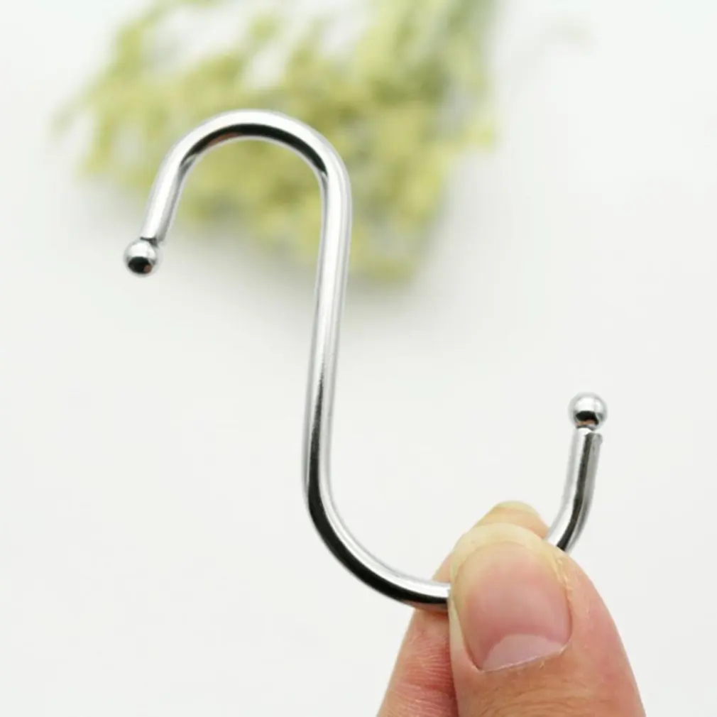 1Pcs S-Shape Hook Kitchen Railing S Hanger Hook Clasp Holder Stainless Steel Hooks For Hanging Clothes Handbag Hook
1Pcs S-Shape Hook Kitchen Railing S Hanger Hook Clasp Holder Stainless Steel Hooks For Hanging Clothes Handbag Hook