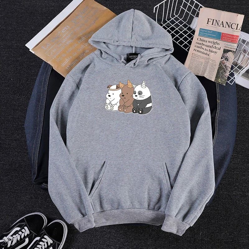 Winter Anime Bears Printed Cute Hoodies Tops Sweatshirts Coat Women Long Sleeve for Autumn Winter Streetwear Sudaderas Mujer
Winter Anime Bears Printed Cute Hoodies Tops Sweatshirts Coat Women Long Sleeve for Autumn Winter Streetwear Sudaderas Mujer