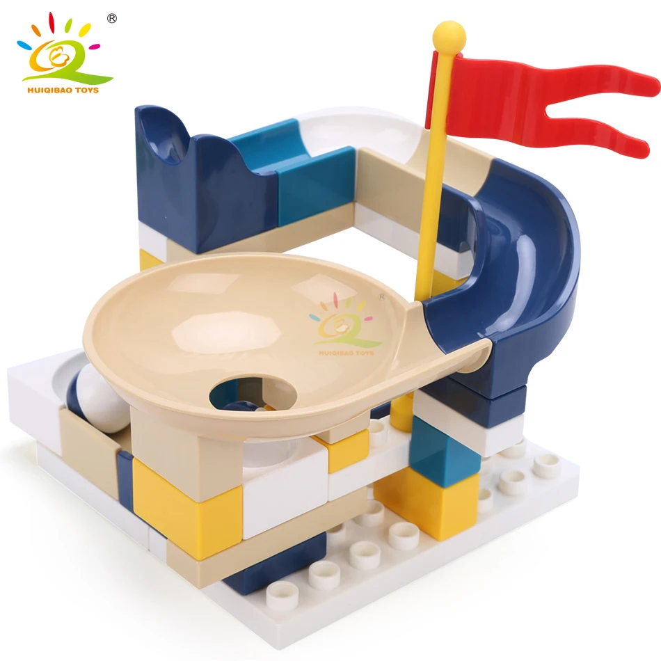 HUIQIBAO 52 шт. Мраморный гоночный мяч Run Truck большой размер строительные блоки пластиковые большие кирпичи развивающие игрушки для детей подарк...
HUIQIBAO 52 шт. Мраморный гоночный мяч Run Truck большой размер строительные блоки пластиковые большие кирпичи развивающие игрушки для детей подарк...