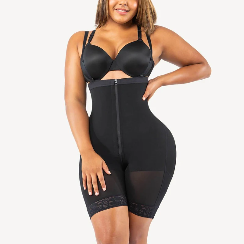 Women's A Comfy Shaping Jumpsuit Flatten Abdomen Waist and Hips Zip Front Closure Shapewear Firm Tummy Compression Butt Lifter
Women's A Comfy Shaping Jumpsuit Flatten Abdomen Waist and Hips Zip Front Closure Shapewear Firm Tummy Compression Butt Lifter