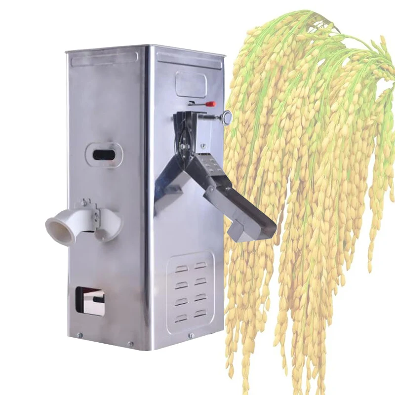 

Small Threshing Machine For Rice Corn Wheat Millet Shelling Peeling Machine