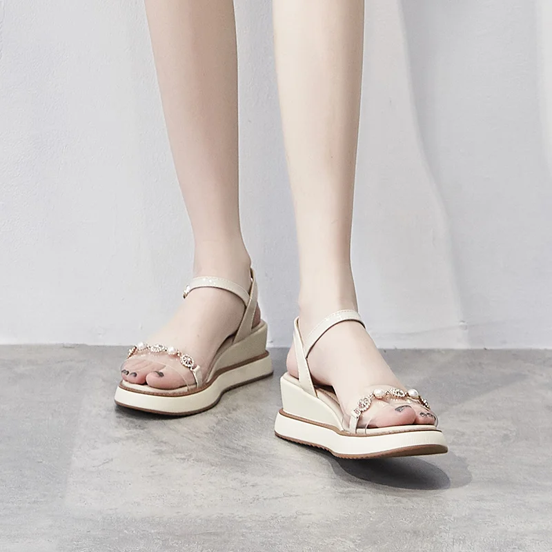 Moccasins Pearl Sandals Women Sandals Summer Fashion Open Toe Low Heels Women Sandals Shopify Dropshipping
Moccasins Pearl Sandals Women Sandals Summer Fashion Open Toe Low Heels Women Sandals Shopify Dropshipping