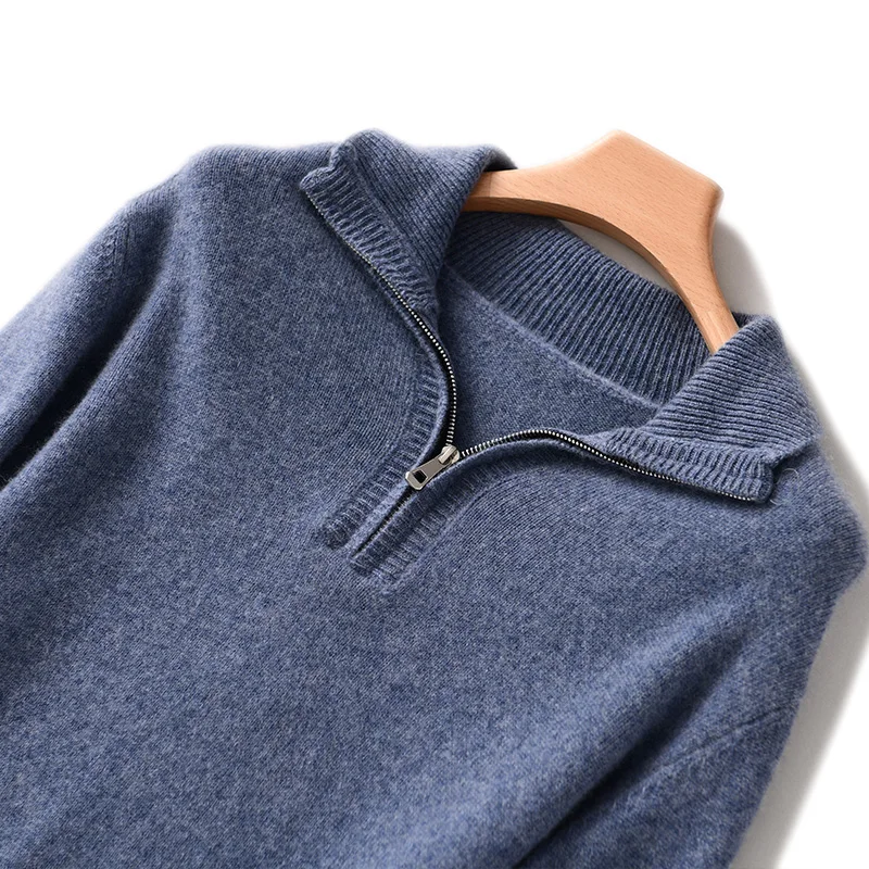 Men's Sweater For Fall/Winter 2021New Half Open Collar Pullover Casual Knitted Oversized Sweater 100% Wool Men's Jacket Thickend
Men's Sweater For Fall/Winter 2021New Half Open Collar Pullover Casual Knitted Oversized Sweater 100% Wool Men's Jacket Thickend