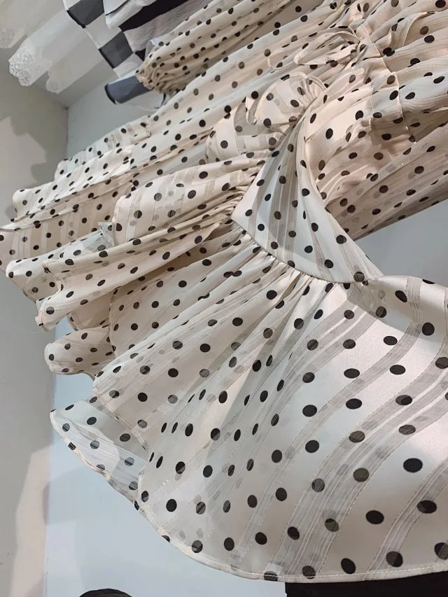 Women Dress Spring / Summer 2021 New Dress Fashion Casual Loose V-neck Long-sleeved Polka Dot Dress
Women Dress Spring / Summer 2021 New Dress Fashion Casual Loose V-neck Long-sleeved Polka Dot Dress