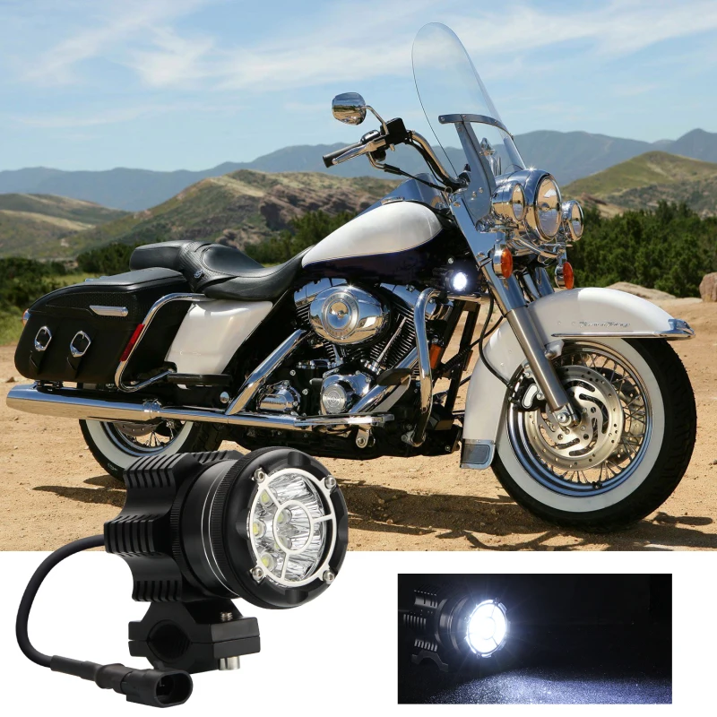 2pcs LED Motorcycle Spotlight Universal 12-80V 6/9led beads 90W L6K Waterproof Fog Spot Motos Bulb Motorbike Headlight
2pcs LED Motorcycle Spotlight Universal 12-80V 6/9led beads 90W L6K Waterproof Fog Spot Motos Bulb Motorbike Headlight