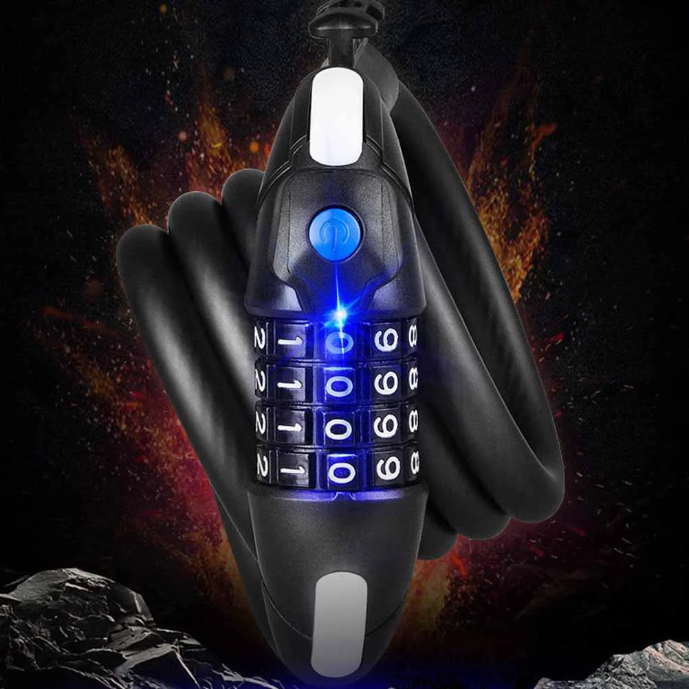 Четырехзначный велосипедный сверхмощный 150 см кабель с паролем матовый велосипедный кабель замок с кодовым замком со светодиодный светиль...
Четырехзначный велосипедный сверхмощный 150 см кабель с паролем матовый велосипедный кабель замок с кодовым замком со светодиодный светиль...