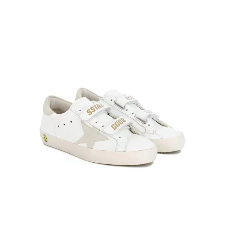 Spring New First Layer Cowhide Children Retro Distressed Small Dirty Shoes Boys and Girls Fashion Velcro Kids Sneakers CS189
Spring New First Layer Cowhide Children Retro Distressed Small Dirty Shoes Boys and Girls Fashion Velcro Kids Sneakers CS189