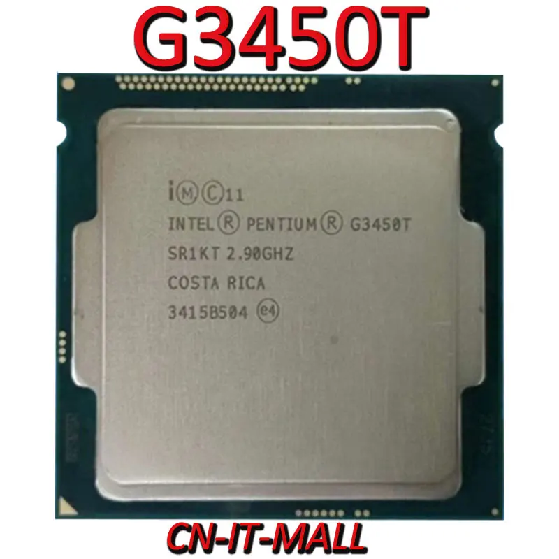 Intel Pentium G3450T CPU 2.9G 3M 2 Core 2 Thread LGA1150 Processor 
Intel Pentium G3450T CPU 2.9G 3M 2 Core 2 Thread LGA1150 Processor