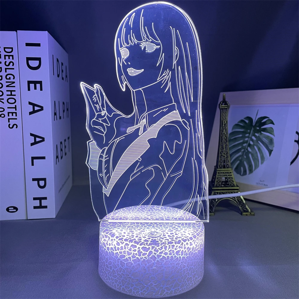 Anime Kakegurui Figure Yumeko Jabami 3D Lamp LED RGB Night Lights Birthday Cool Gift For Friend Bedroom Bedside Table Decoration
Anime Kakegurui Figure Yumeko Jabami 3D Lamp LED RGB Night Lights Birthday Cool Gift For Friend Bedroom Bedside Table Decoration