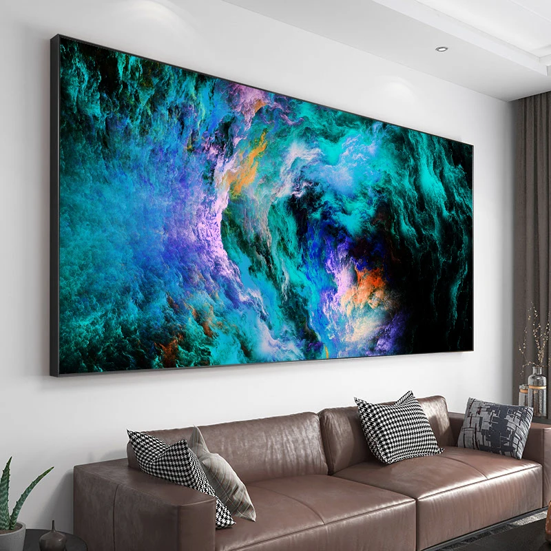 AAHH Green Blue Cloud Abstract Think Independe Wall Picture Oil Painting for Living Room Canvas Modern Art Poster and Print
AAHH Green Blue Cloud Abstract Think Independe Wall Picture Oil Painting for Living Room Canvas Modern Art Poster and Print