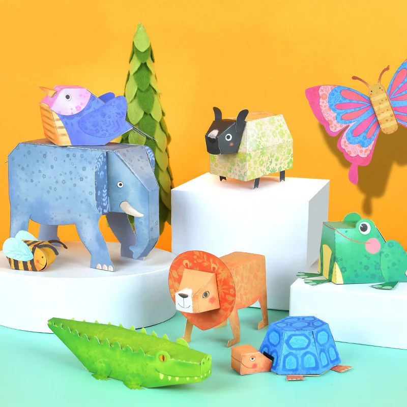 Real New Montessori Handmade Origami Books Children Crafts Folding Cute 3D Paper Model Safety Learning Educational Early Cut Toy
Real New Montessori Handmade Origami Books Children Crafts Folding Cute 3D Paper Model Safety Learning Educational Early Cut Toy